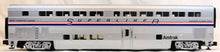 Load image into Gallery viewer, MTH Premier 20-6542 Amtrak 5 Stripe Phase IV 70' Superliner Transitional Sleeper Step Crack