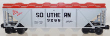 Load image into Gallery viewer, Lionel 6-9266 Southern Covered Quad Hopper 12 operating hatches Big John 1976 C7