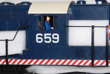 Load image into Gallery viewer, MTH CUSTOM PAINT GP-9 Florida East Coast Diesel Engine Premier C-8 FEC #659