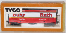 Load image into Gallery viewer, TYCO 902-1 Baby Ruth Candy Bar Box Car w/ Chug Chug Sound Boxed HO Scale 1970s