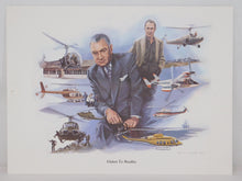 Load image into Gallery viewer, Vision to Reality Bill Dale Bell Helicopter Ltd Print 1984 12"x9" Employee Sp Ed