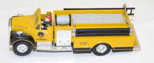 Load image into Gallery viewer, MTH RailKing 30-9112 Operating Firehouse Engine Company 208 Yellow Fire engine