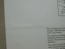 Load image into Gallery viewer, Vision to Reality Bill Dale Bell Helicopter Ltd Print 1984 12"x9" Employee Sp Ed