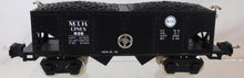 Load image into Gallery viewer, MTH 10-3007 Tinplate Traditions Black w/Nickel Trim 816 O Gauge Hopper Operating hatches