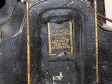 Load image into Gallery viewer, Lionel #38 Standard Gauge engine 0-4-0 Black 1913-20s Runs Reverses & Lights Pre