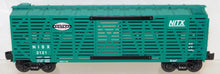 Load image into Gallery viewer, K-Line K763-1751 New York Central Stock Car NYC NISX 3121 1/48 O Scale Jade gree