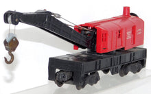 Load image into Gallery viewer, Lionel 6560 Red Bucyrus Erie Crane Operates Works BLANK base SCARCE 1950s