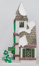 Load image into Gallery viewer, Department 56 #5358-8 Hide-A-Way Hollow Woodland Chapel Wood Open Back D56 Xmas