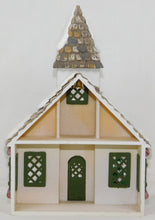 Load image into Gallery viewer, Department 56 #5358-8 Hide-A-Way Hollow Woodland Chapel Wood Open Back D56 Xmas