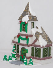 Load image into Gallery viewer, Department 56 #5358-8 Hide-A-Way Hollow Woodland Chapel Wood Open Back D56 Xmas