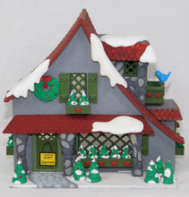 Load image into Gallery viewer, Department 56 #5353-8 Hide-A-Way Hollow Cozy Cottage Wood Open Back D56 1989 Ret