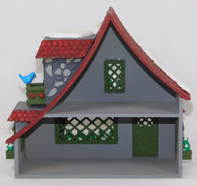 Load image into Gallery viewer, Department 56 #5353-8 Hide-A-Way Hollow Cozy Cottage Wood Open Back D56 1989 Ret
