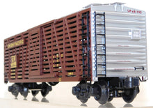 Load image into Gallery viewer, K-Line K763-2111 Union Pacific Stock Car UP #48199D 1/48 O Scale Brown/Silver