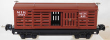 Load image into Gallery viewer, MTH 10-3005 Tinplate Traditions #813 Brown Stock Car O Gauge Boxed C-7+