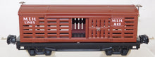 Load image into Gallery viewer, MTH 10-3005 Tinplate Traditions #813 Brown Stock Car O Gauge Boxed C-7+