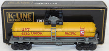 Load image into Gallery viewer, K-Line K-6362 Union Pacific Tank Car UP 6362 1/48 OScale Yellow diecast frame C7