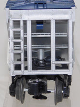 Load image into Gallery viewer, Lionel 9134 Virginian covered Quad Hopper Silver w/ blue print w/ Hatches 4 bay
