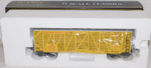 Load image into Gallery viewer, K-Line K763-2112 Union Pacific Stock Car UP #42600D 1/48 O Scale Yellow/Silver