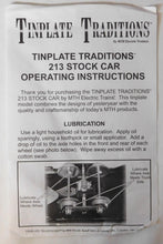 Load image into Gallery viewer, MTH 10-204 Cream / Maroon stock car Nickel Trim Standard Gauge Tinplate #213 C-8
