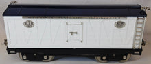Load image into Gallery viewer, MTH 10-206 White/Blue Nickel Trim Standard Gauge Tinplate Traditions No. 214R Reefer