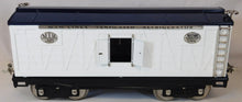 Load image into Gallery viewer, MTH 10-206 White/Blue Nickel Trim Standard Gauge Tinplate Traditions No. 214R Reefer