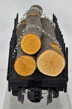 Load image into Gallery viewer, Lionel 6-17510 Northern Pacific Flatcar w/ real wood Logs #61220 1994 Standard O