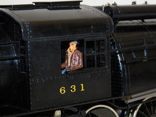 Load image into Gallery viewer, Williams 5015 Jersey Central 631 CamelBack Steam Engine & Tender 4-6-0 BRASS O