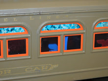 Load image into Gallery viewer, Lionel 418 Standard Gauge Passenger car Parlor Mojave 6 wheel LOU HERTZ COLLECTION