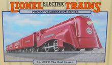 Load image into Gallery viewer, Lionel 6-51014 RED COMET passenger set 291W Prewar Celebration C-9 Boxed w/shipper