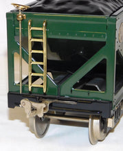 Load image into Gallery viewer, MTH 10-1053 Tinplate Traditions 216 Hopper Green & Black w/ Brass Trim Standard