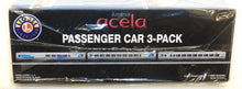 Load image into Gallery viewer, Lionel 6-15584 Amtrak Acela 3 CAR ADD ON Passenger FACTORY SEALED O C-10 072