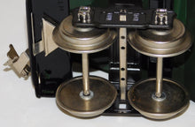 Load image into Gallery viewer, MTH 10-1053 Tinplate Traditions 216 Hopper Green & Black w/ Brass Trim Standard