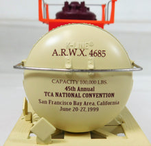 Load image into Gallery viewer, K-Line K632-9011 A. Rafanelli Classic tank car 1999 TCA Natl Conv Norcal O gauge