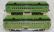 Load image into Gallery viewer, MTH 10-1068 Standard Gauge Stephen Girard 4 car Passenger Set 12 wheel 2 tone green