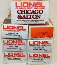 Load image into Gallery viewer, Lionel 6-8101 Chicago & Alton Steam Passenger Set 4-8-4 Steam Engine + 6 HeavyWeight cars