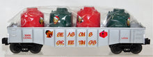 Load image into Gallery viewer, Lionel 6-52257 LCCA Christmas Gondola w/ cannisters 6-3000 Ltd Edition Season's Greetings
