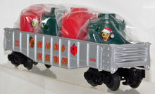 Load image into Gallery viewer, Lionel 6-52257 LCCA Christmas Gondola w/ cannisters 6-3000 Ltd Edition Season's Greetings