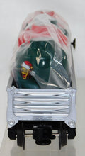 Load image into Gallery viewer, Lionel 6-52257 LCCA Christmas Gondola w/ cannisters 6-3000 Ltd Edition Season's Greetings