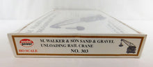 Load image into Gallery viewer, Model Power 303 M.Walker & Son Sand & Gravel Unloading Rail Crane HO Scle SEALED