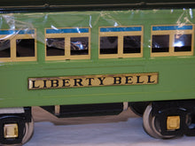 Load image into Gallery viewer, MTH 10-1068 Standard Gauge Stephen Girard 4 car Passenger Set 12 wheel 2 tone green