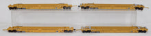 Load image into Gallery viewer, Walthers 4 Well Cars assembled 25017 25008 DTTX 70' Thrall Scale couplers Mtl wheels, w/ flaws HO Scale