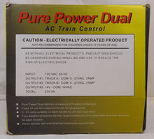 Load image into Gallery viewer, MRC AH601 Pure Power Dual AC Train Control 4 power meters 270 watts Tested works
