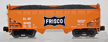 Load image into Gallery viewer, MTH 20-90021B Frisco 2 Bay Offset Hopper w/coal load SL-SF 027 C-7 #90438 1/48 O