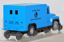 Load image into Gallery viewer, Lionel 6-52108 LCCA 1996 Van Track Testing Equipment motorized NYC O/027 Blue C9