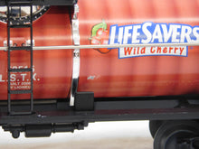 Load image into Gallery viewer, Lionel 6-52515 TTOS Cal Stewart Wild Cherry Lifesavers Tank Car 2008 O C-8