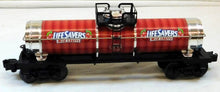 Load image into Gallery viewer, Lionel 6-52515 TTOS Cal Stewart Wild Cherry Lifesavers Tank Car 2008 O C-8