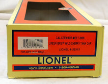 Load image into Gallery viewer, Lionel 6-52515 TTOS Cal Stewart Wild Cherry Lifesavers Tank Car 2008 O C-8