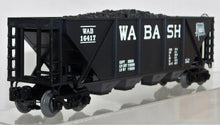 Load image into Gallery viewer, Lionel Trains 6-16417 Wabash Four bay Quad hopper w/ coal load C-8+ Boxed NICE!