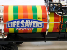 Load image into Gallery viewer, Lionel 6-52476 TTOS Cal Stewart 5 Flavor Lifesavers Tank Car 2007 O C-7