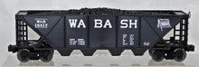 Load image into Gallery viewer, Lionel Trains 6-16417 Wabash Four bay Quad hopper w/ coal load C-8+ Boxed NICE!